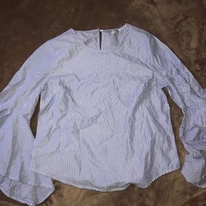 striped blouse